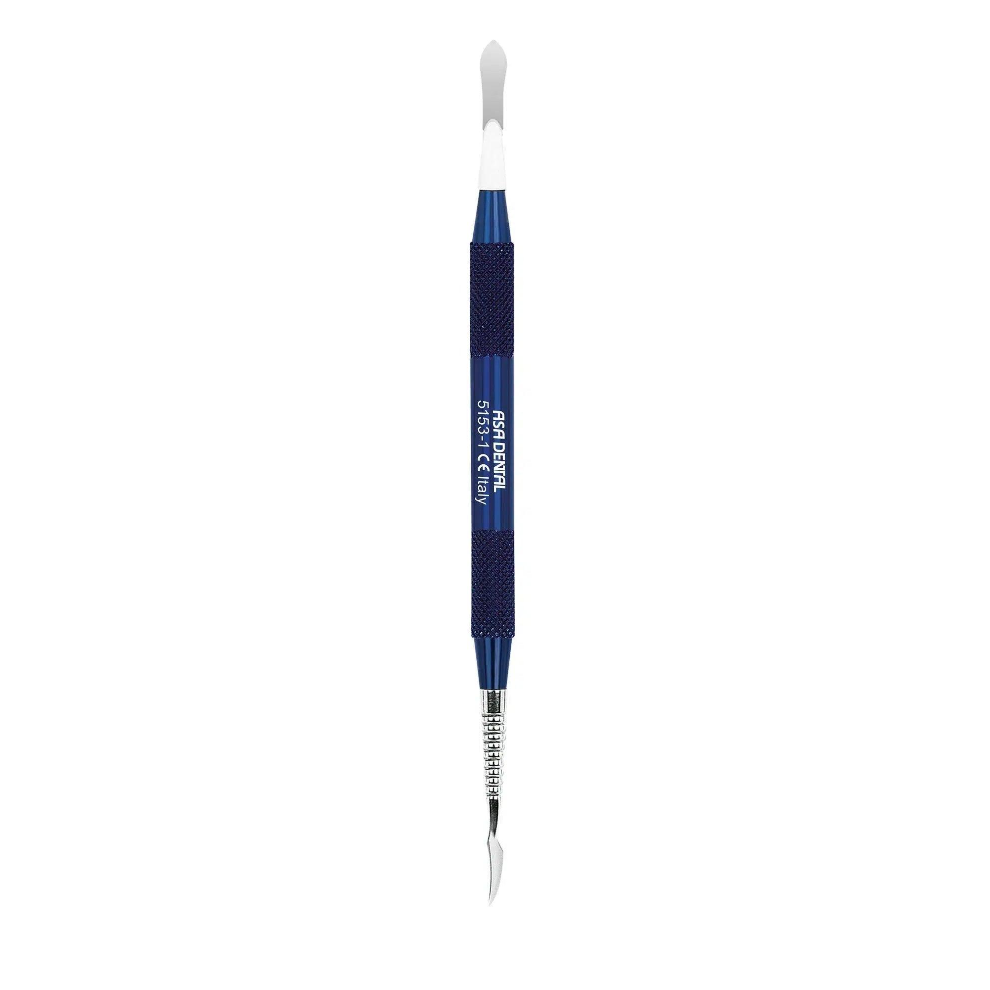 Spatule à modeler la céramique Asa Dental Asa Com 7/7B bleue (2 pcs)