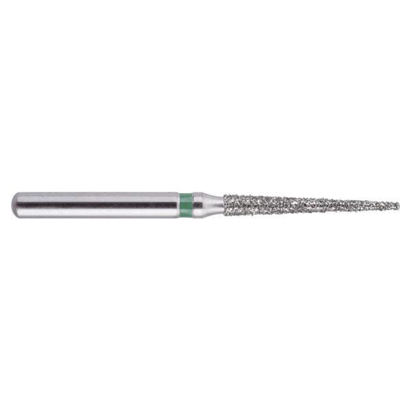 Fraises diamantées NeoDiamond FG - 167 conique pointue - ISO 012, gros (vert), 10 pcs