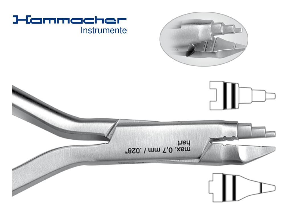 Loop-bending plier Young (Hammacher)