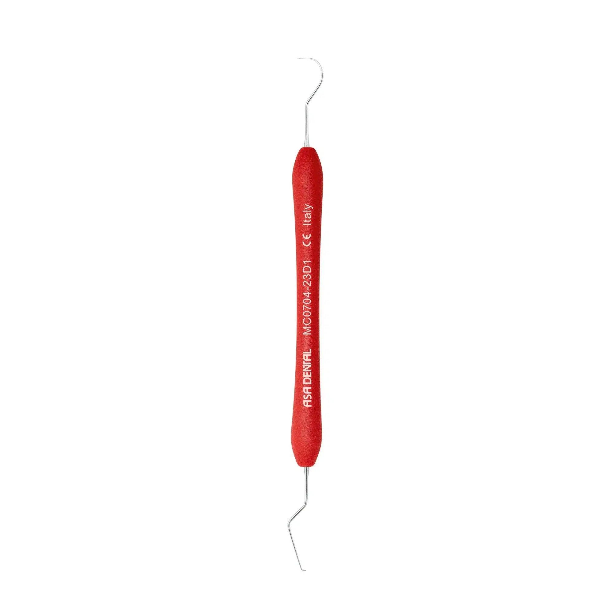 Asa Dental Explorer #23/17 dubbeleindig Rood (ø 8,0 / 10,5 mm)