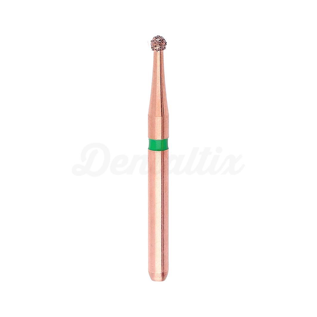 Fraises diamantées rondes pour turbine DIAO KP6801 (5 pcs)