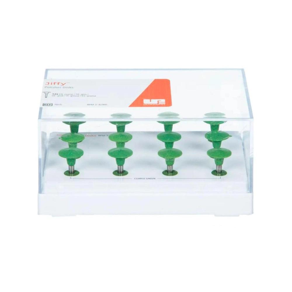 Jiffy Polisher Disks Coarse 12 pcs