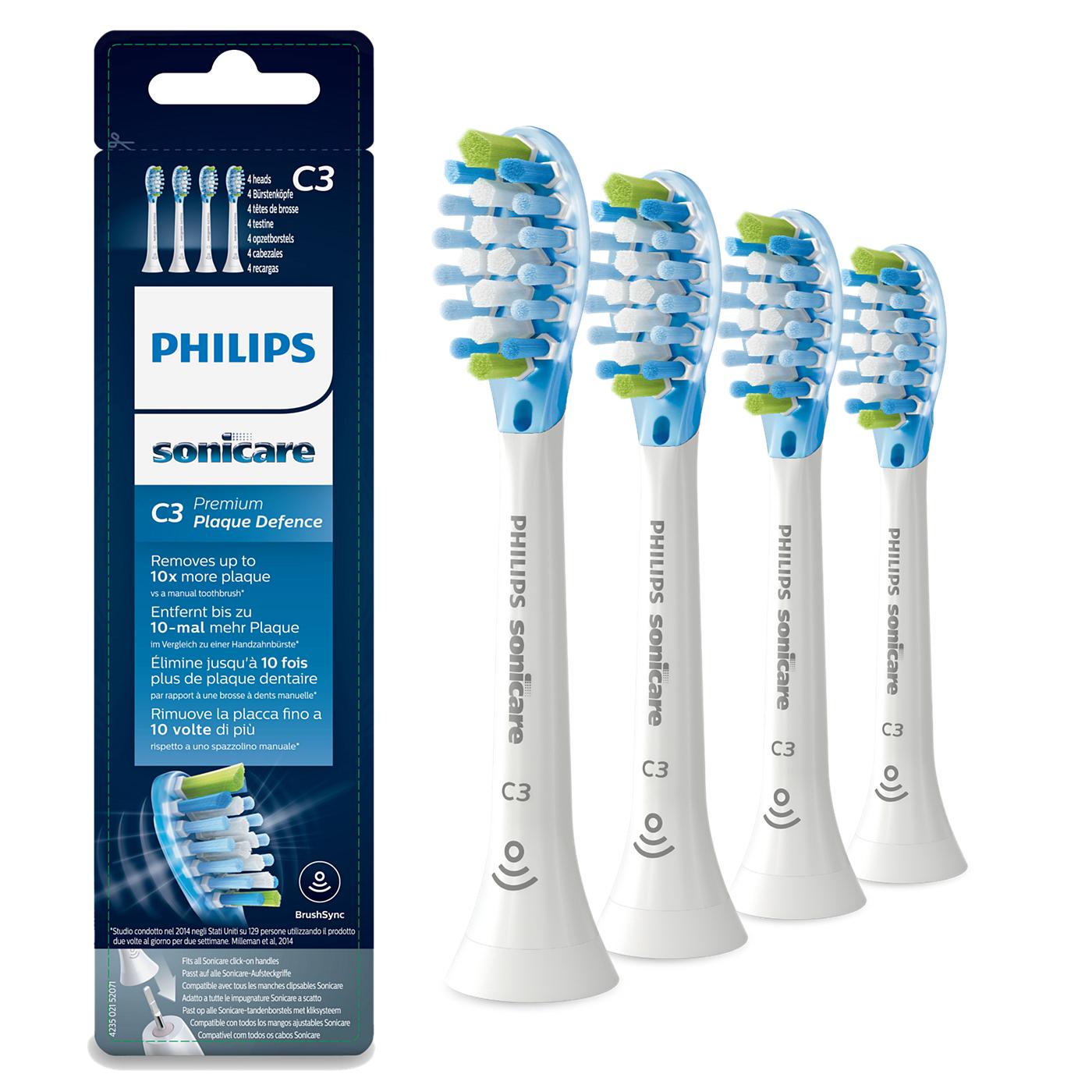 Sonicare têtes de brosse Plaque Defence HX9044 (4 pcs)