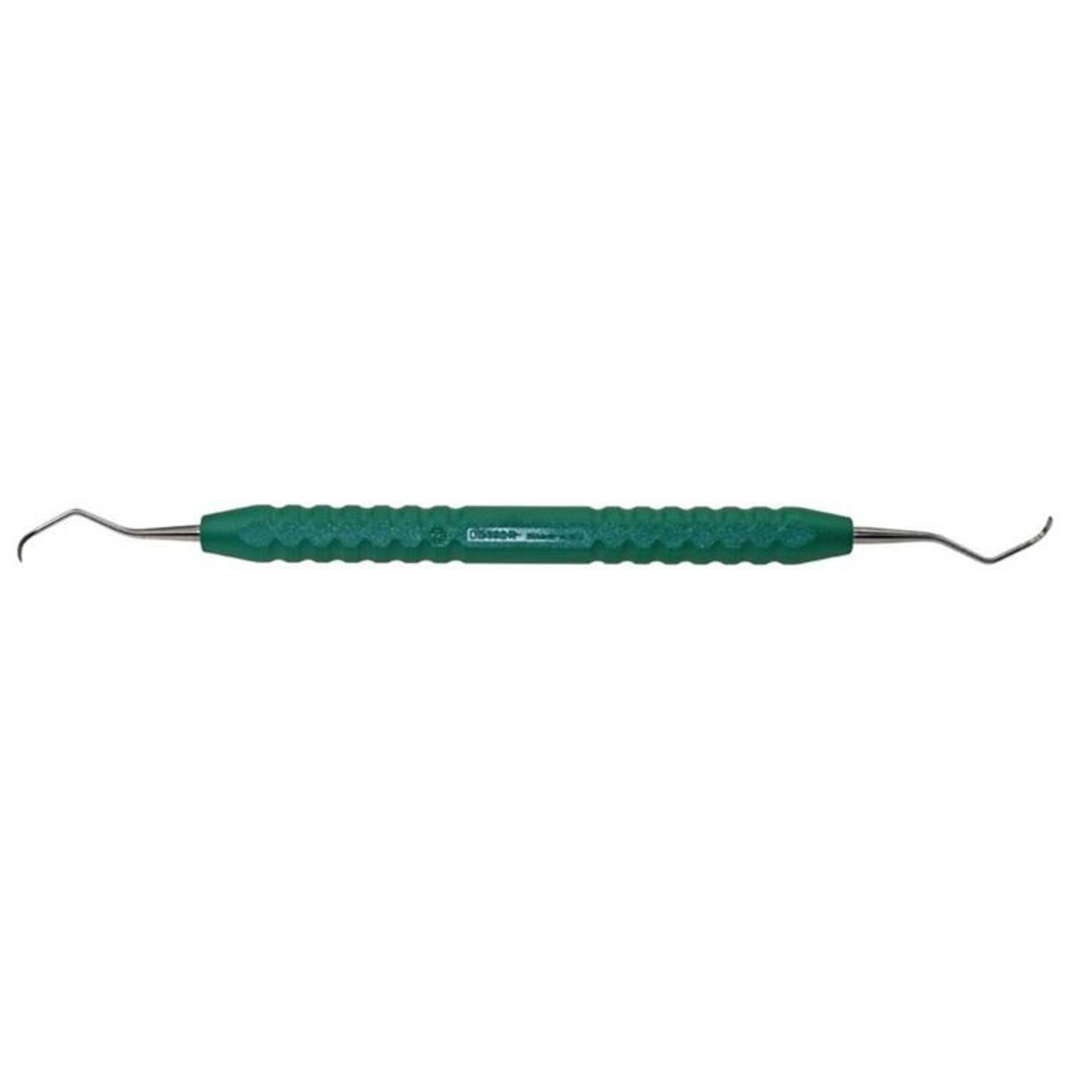 Aesculap Curette universelle M23A manche ergonomique (vert)