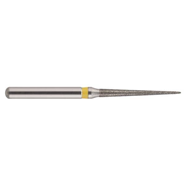 Fraises diamantées NeoDiamond FG - 167 conique pointue - ISO 012, extra fin (jaune), 10 pcs