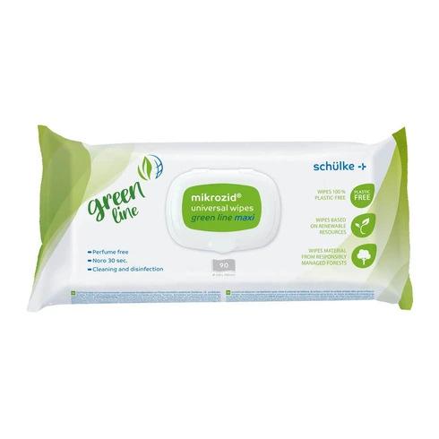 Desinfectiedoekjes Mikrozid Universal Wipes Green Line Maxi (90)