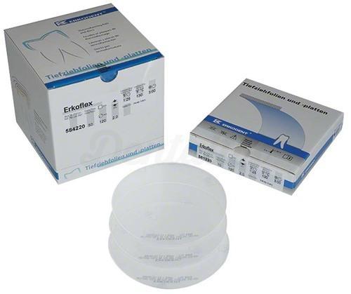 ERKOFLEX PLAQUES THERMOFORMABLES 1MM (10)