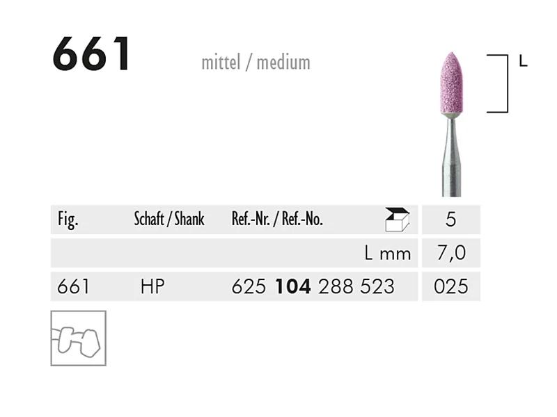 661 HP abrasif (pink, medium)