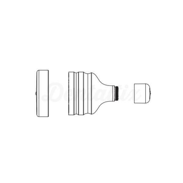 Gemini Evo: extraorale fotobiomodulatie-adapter van 25 mm