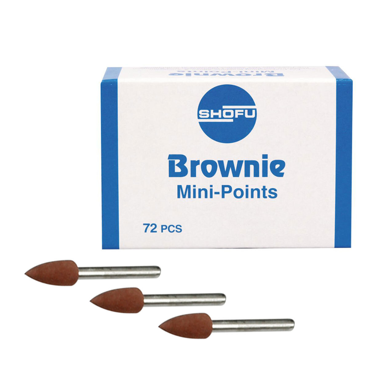 Shofu Brownie FG Minipoints 030 - 72pces