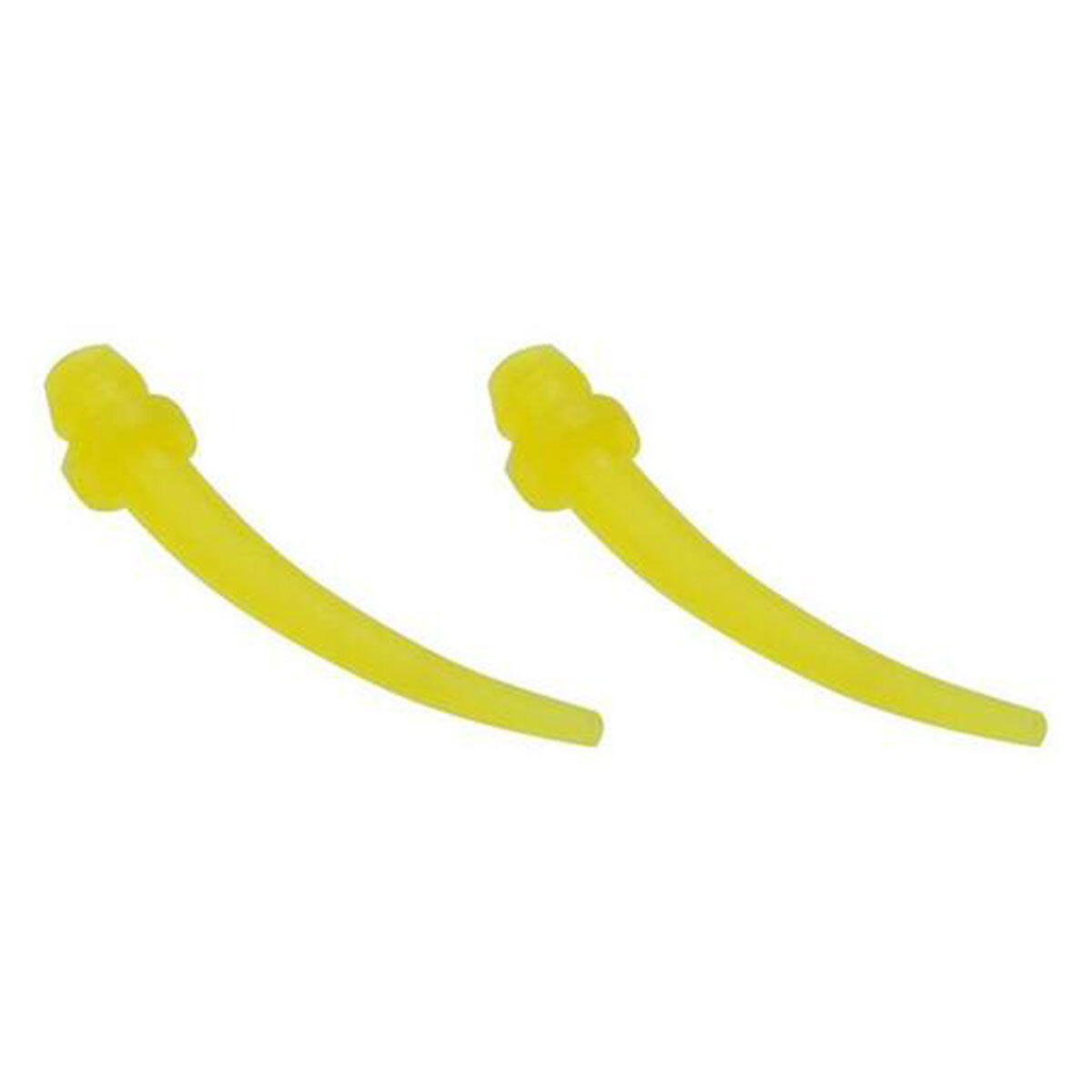 PURE embouts intra-oraux courbés jaunes