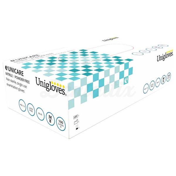 Unicare : Gants en nitrile souples (100 unités)