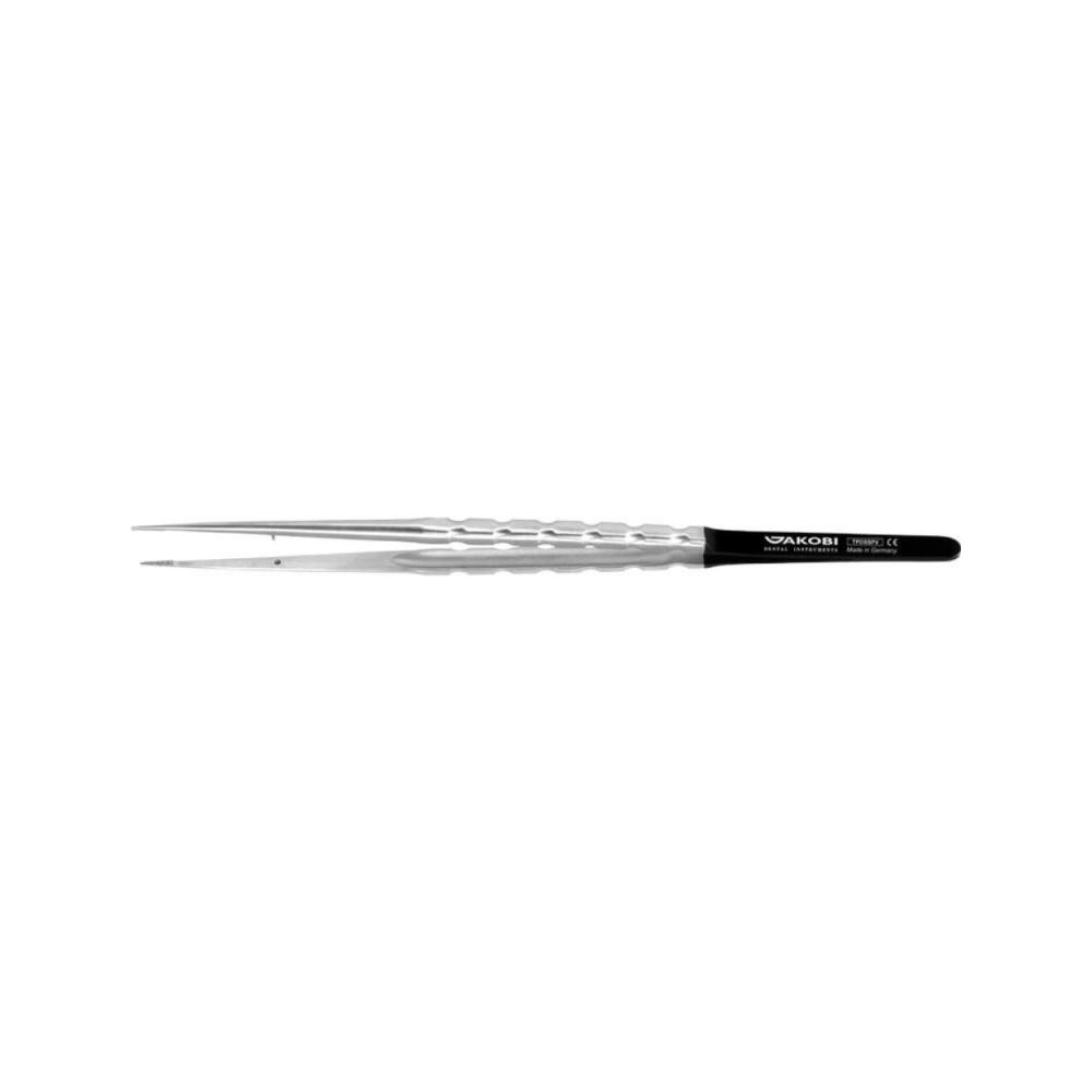 Jakobi précelle Microchirurgicale 18 cm droite