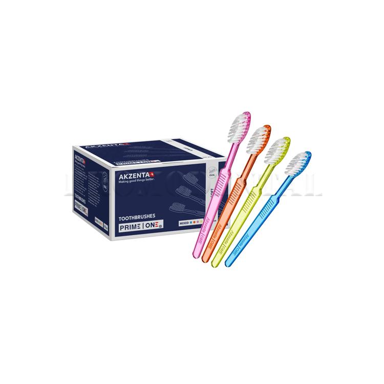 Tandenborstels PRIME ONE met geïntegreerde tandpasta