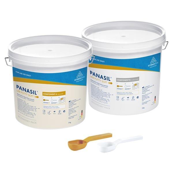 Panasil Lab Putty Soft - Recharge - 5 kg base et 5 kg catalyseur