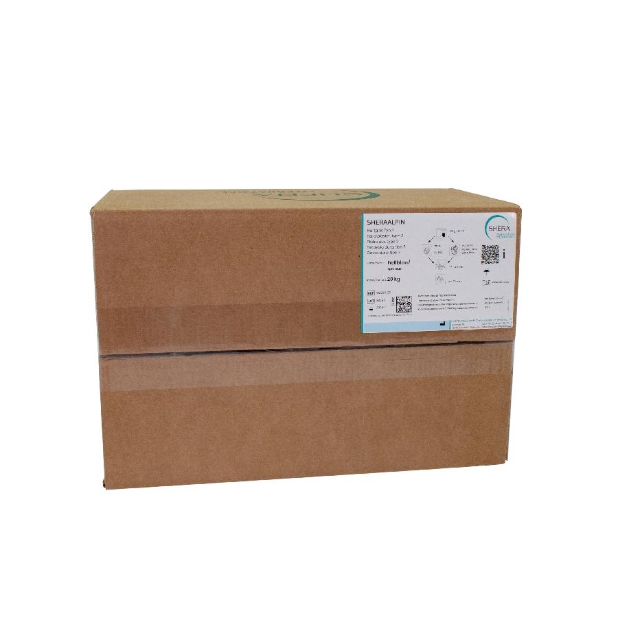 SHERAALPIN plâtre dur bleu clair 20kg