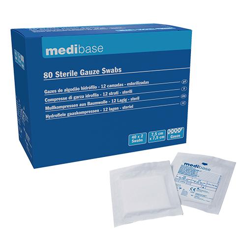 COMPRESSES GAZE STERILES (5X5CM) (100)