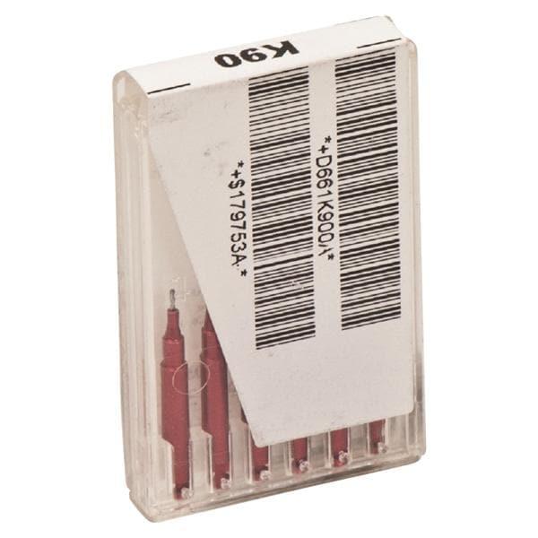 Kodex drills TMS Minikin - K-90 rouge - court (0,525 x 1,5 mm), 6 pcs