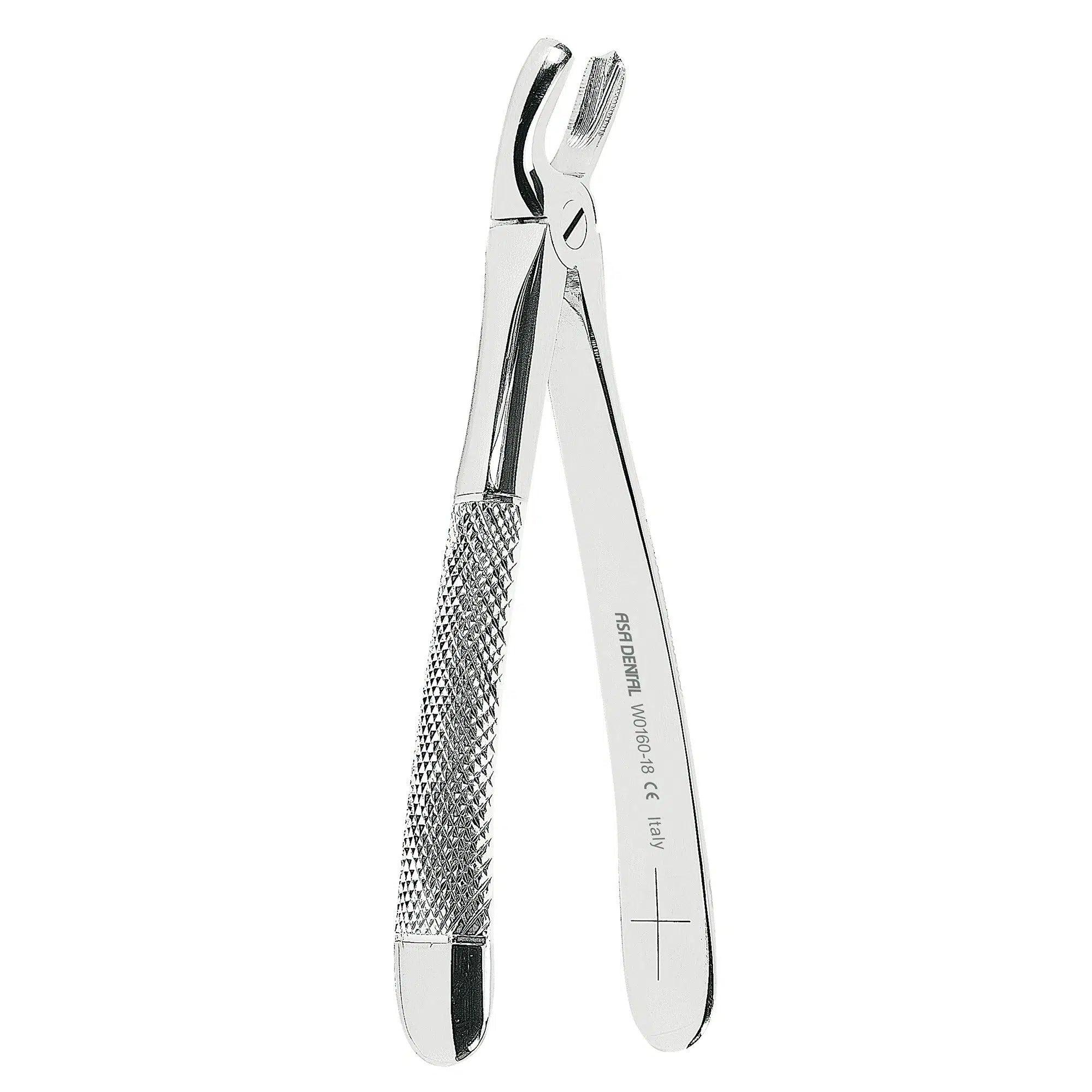 Asa Dental AsaLady Extractietang #18 Gekartelde punt (15 cm)