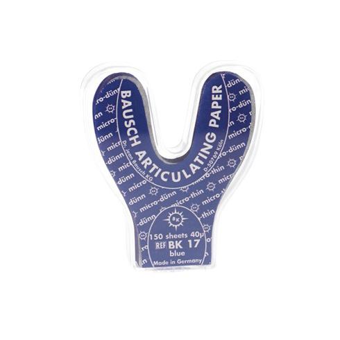 PAPIER VOOR ARTICULATIE - BK17- 40Μ (BLAUW)