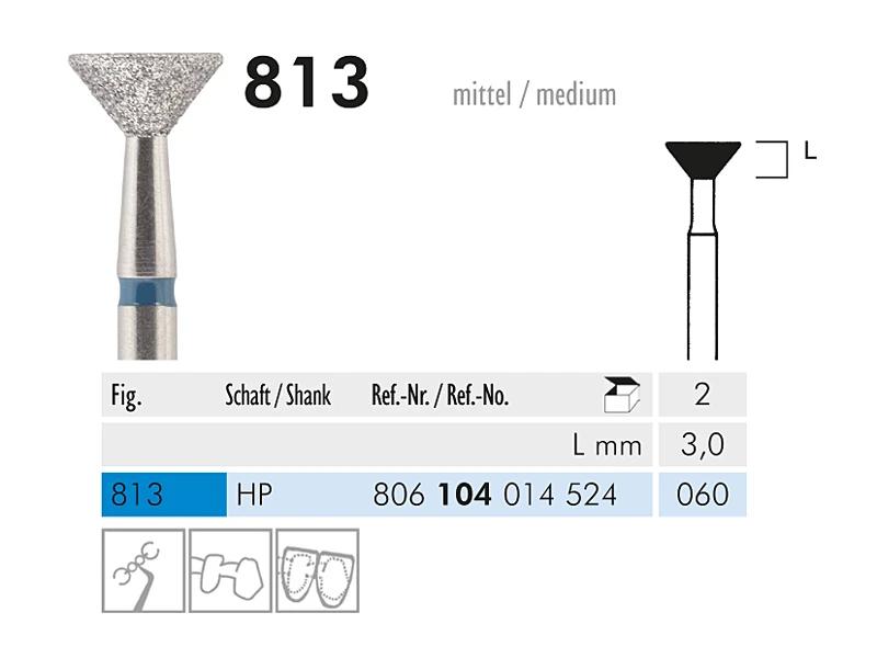 813 HP 060 diamantinstrument