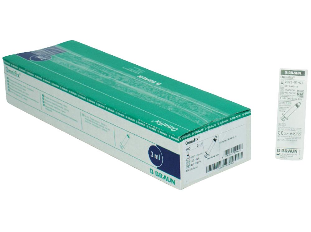 Omnifix® Luer Lock Solo seringues - 3ml