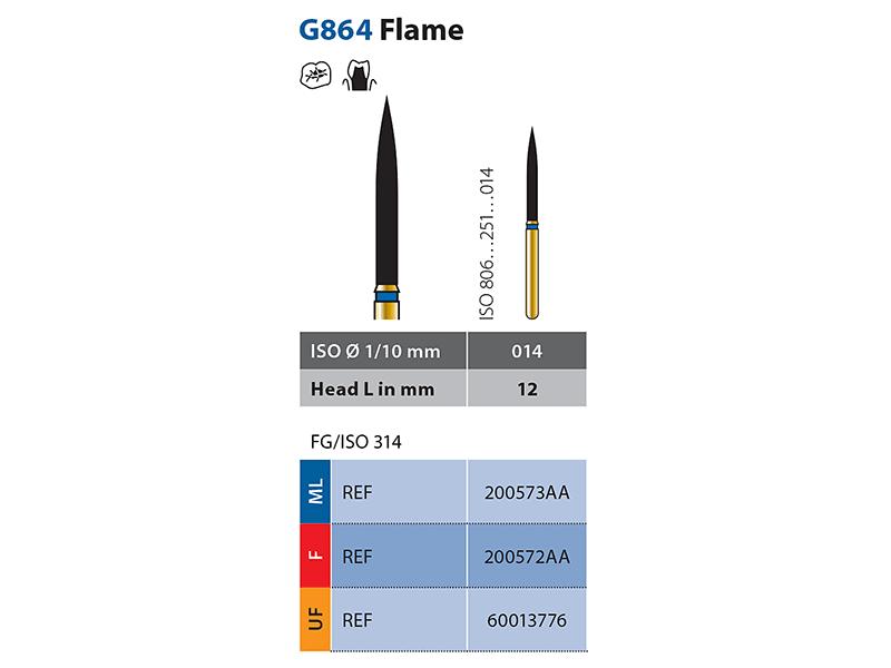Diatech G864 Instrument diamanté