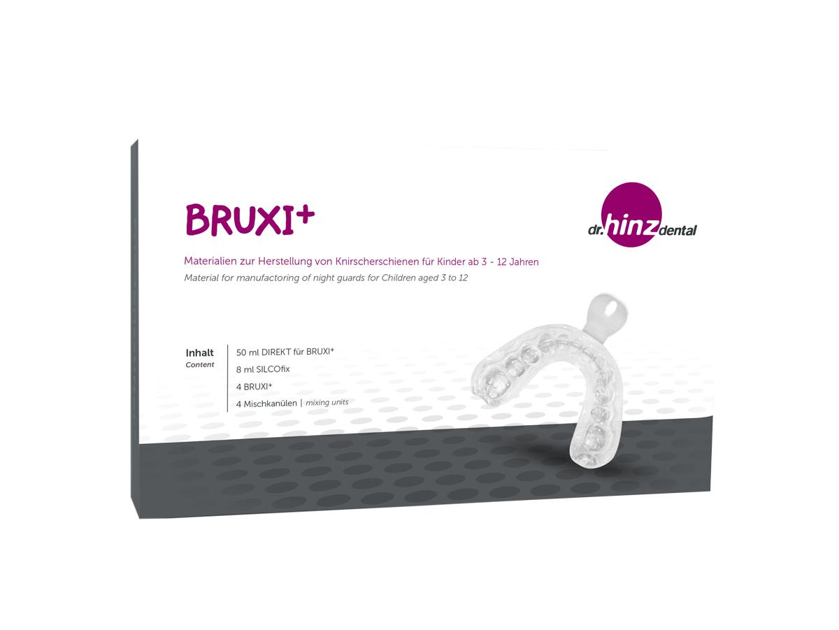 Bruxi+, SET, Matériel pour gouttière antibruxisme pour enfants (3 – 12 ans)