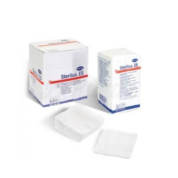 Sterilux : Compresses en coton stériles (35 sachets x 5 pièces)