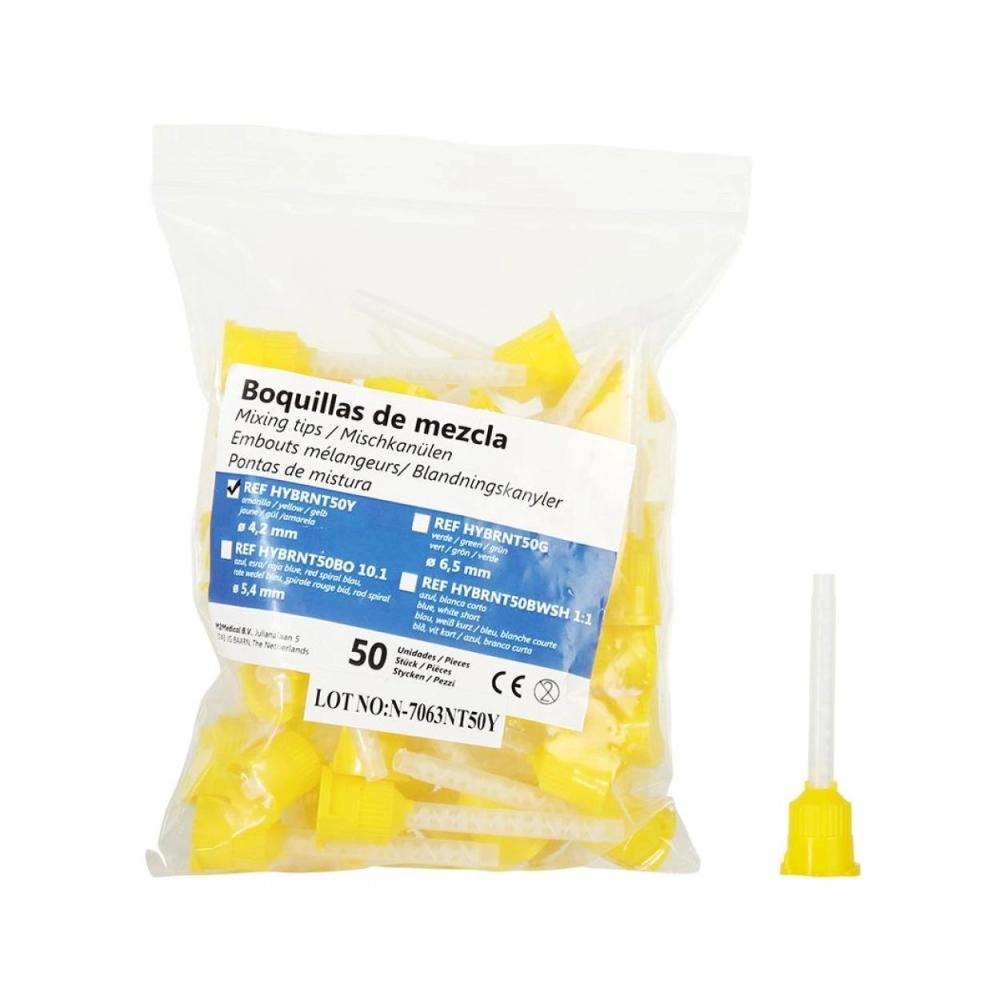 M2M Embouts de mélange jaune 50 pcs