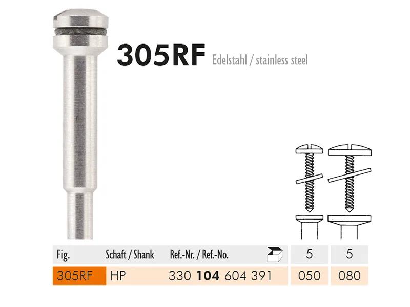 305 RF mandrels for all types of discs and circula