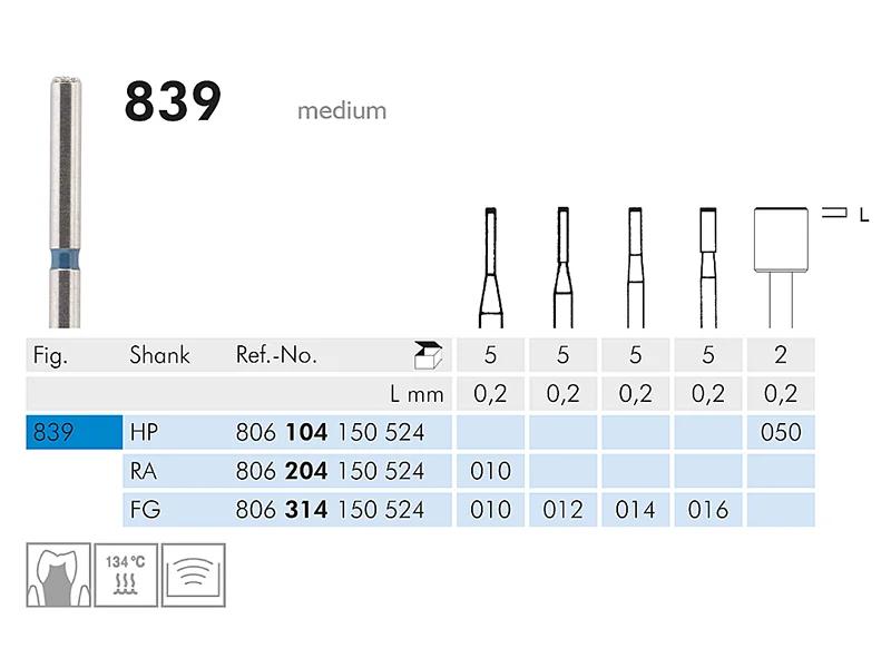 839 instrument diamanté
