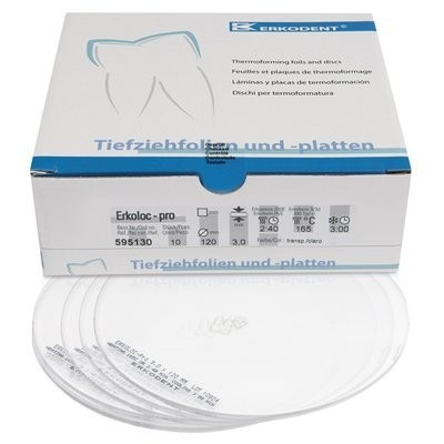 ERKOLOC-PRO - LA BOITE DE 10 PLAQUES A THERMOFORMER