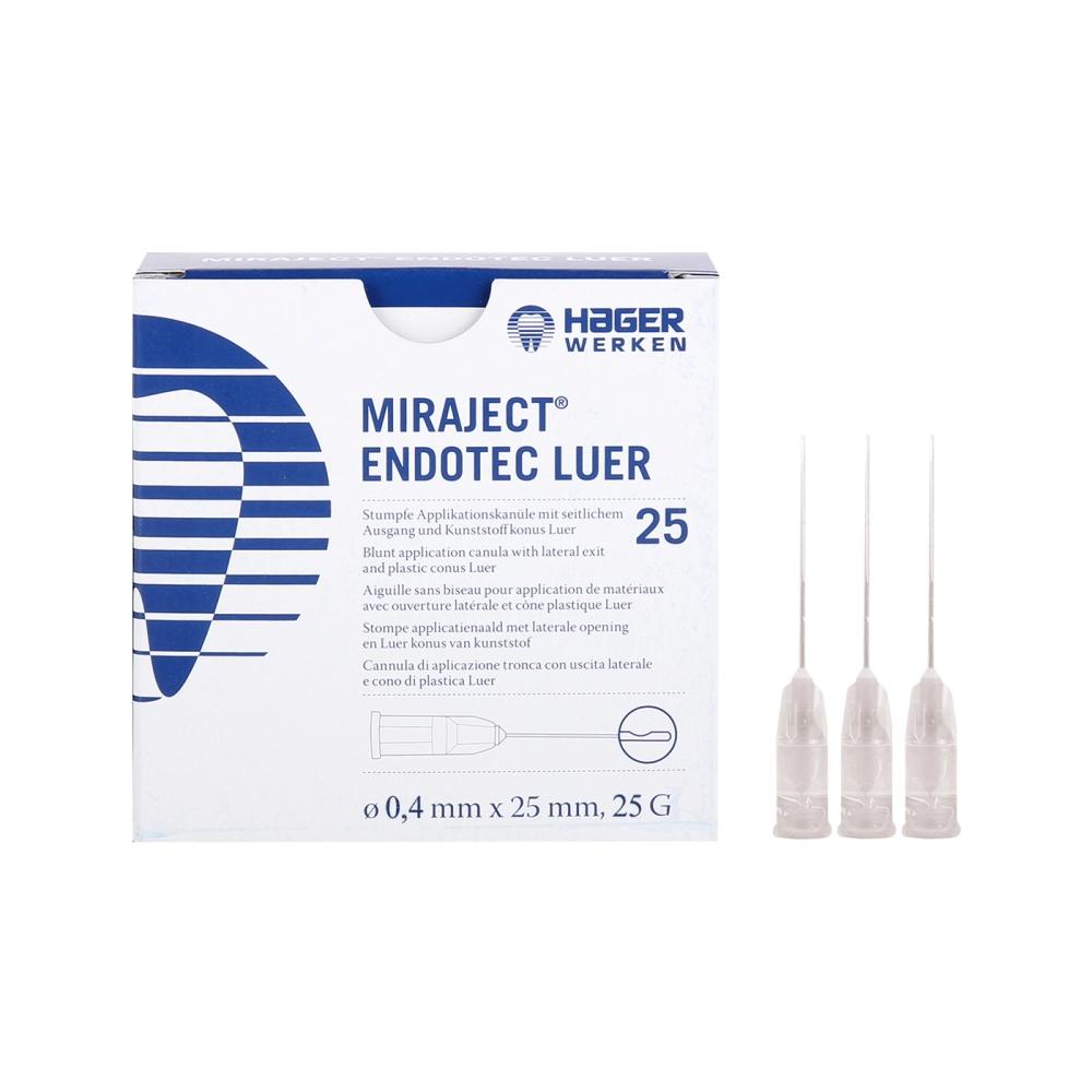 Miraject Endotec Luer 27G 0,4x25mm gris