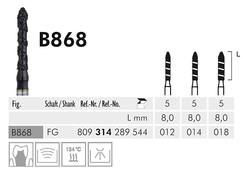 B 868 Black Cobra instrument diamanté