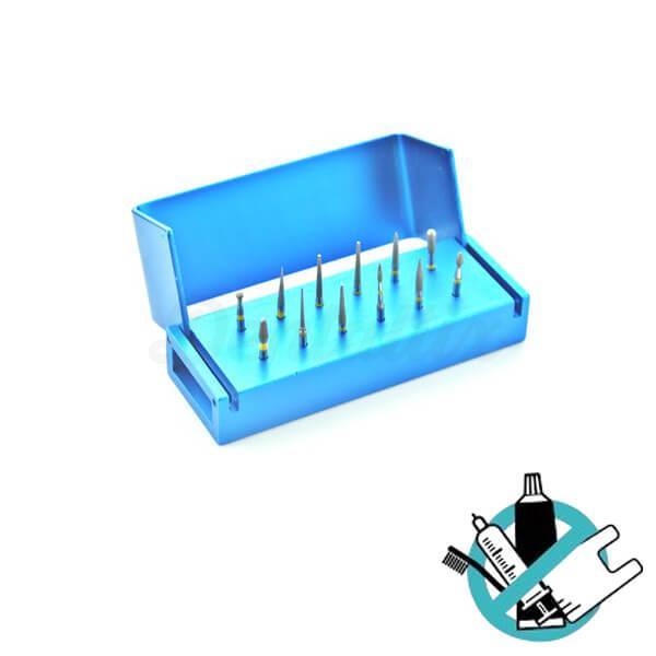 Kit de fraises diamantées pour le polissage et la finition