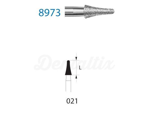 Diamantboren 8973.314 conisch afgerond FG (5 st.)