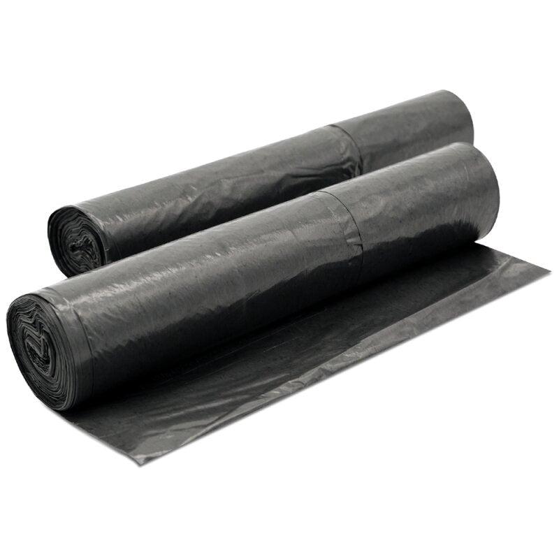Vuilniszakken 60 L Zwart MDPE 60x80 cm (200 st.)
