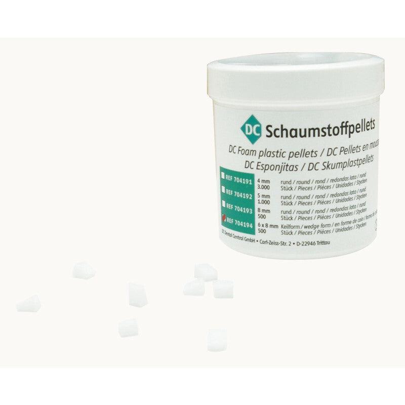 Dental-Central (DC) pellets en mousse ronds 4 mm (3000 pcs)