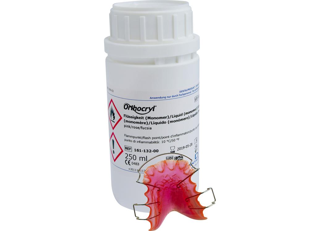 Orthocryl® vloeistof (monomeer), roze, 250 ml