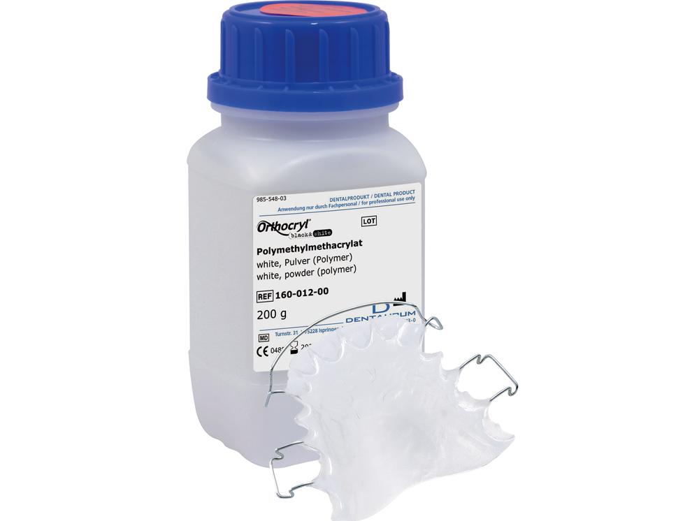 Orthocryl® white-wit, poeder, 200 g