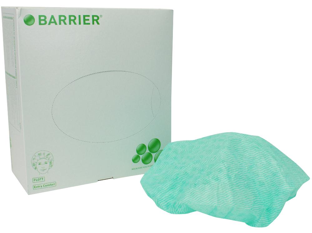 Cagoule de chirurgie Barrier Flott vert 100pcs