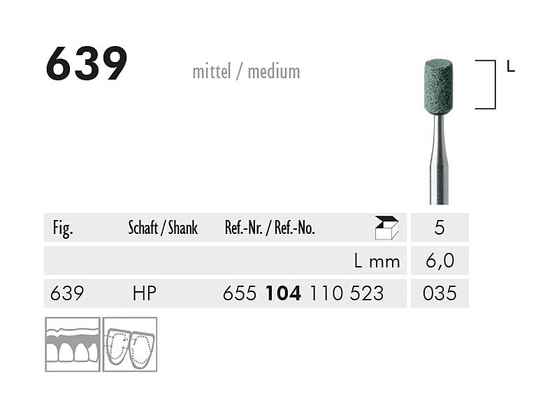 639 HP abrasif (green, medium)