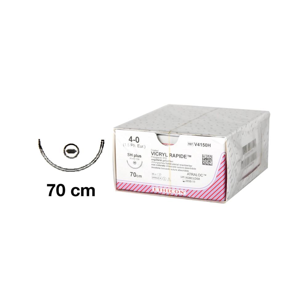 Ethicon Vicryl Rapide 4-0 ronde 26 mm V4150H 36x70 cm