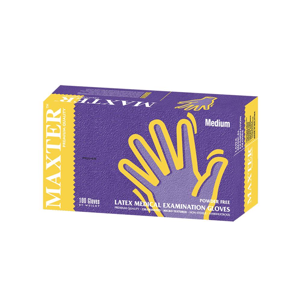 GANTS LATEX NON POUDRES (100)