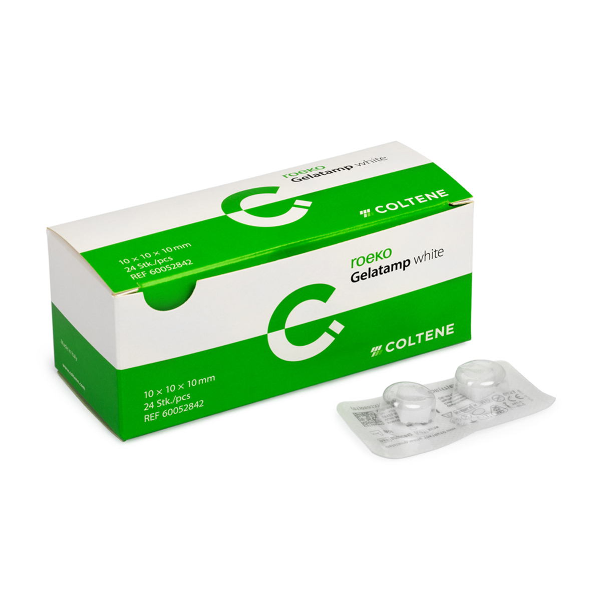 ROEKO Gelatamp White - 24pces