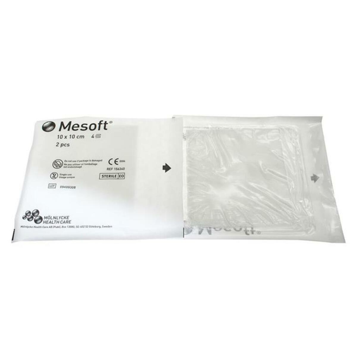 Mesoft Compresses de gaze 10x10cm