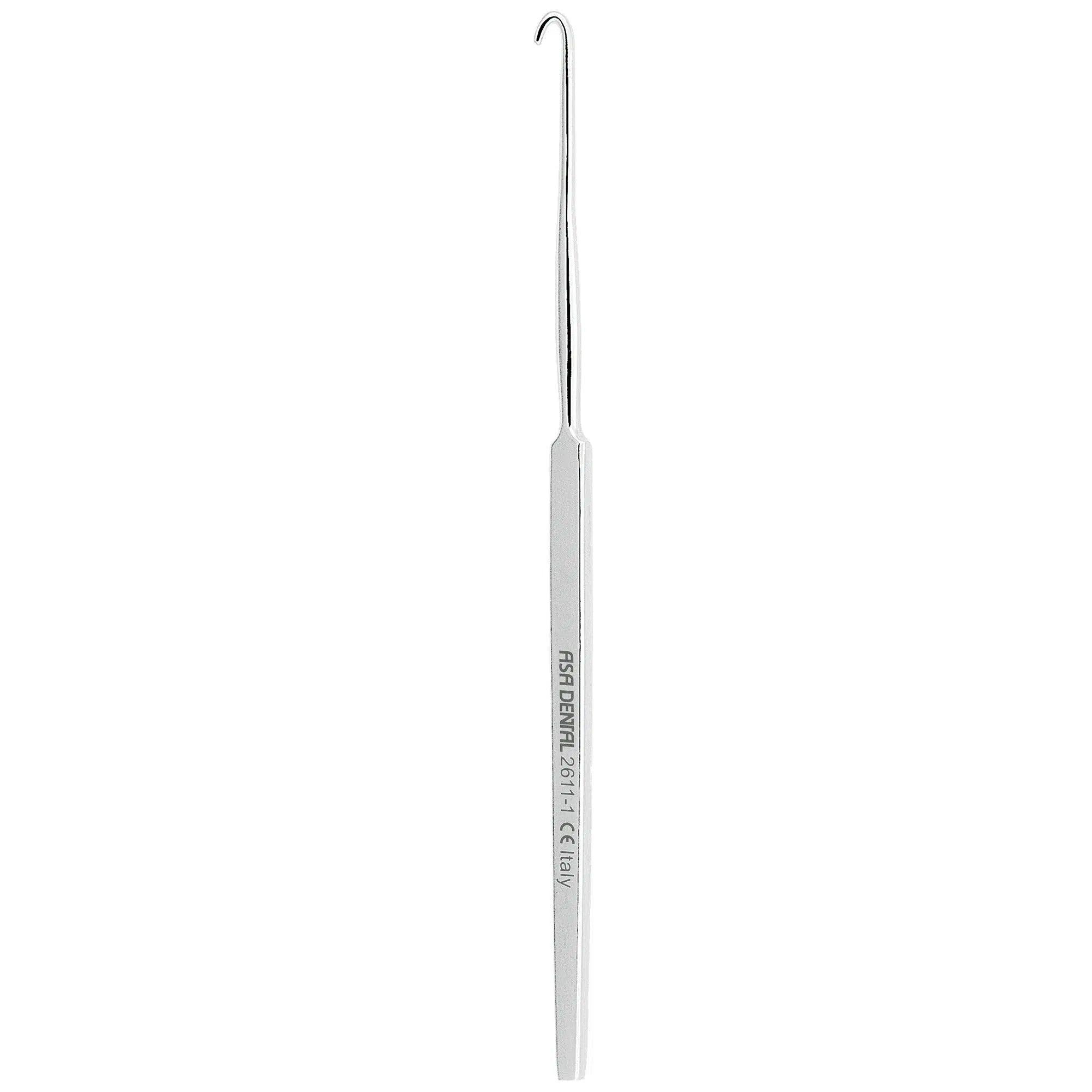 Asa Dental Retractor enkele haak Buccaal Stomp (16 cm)