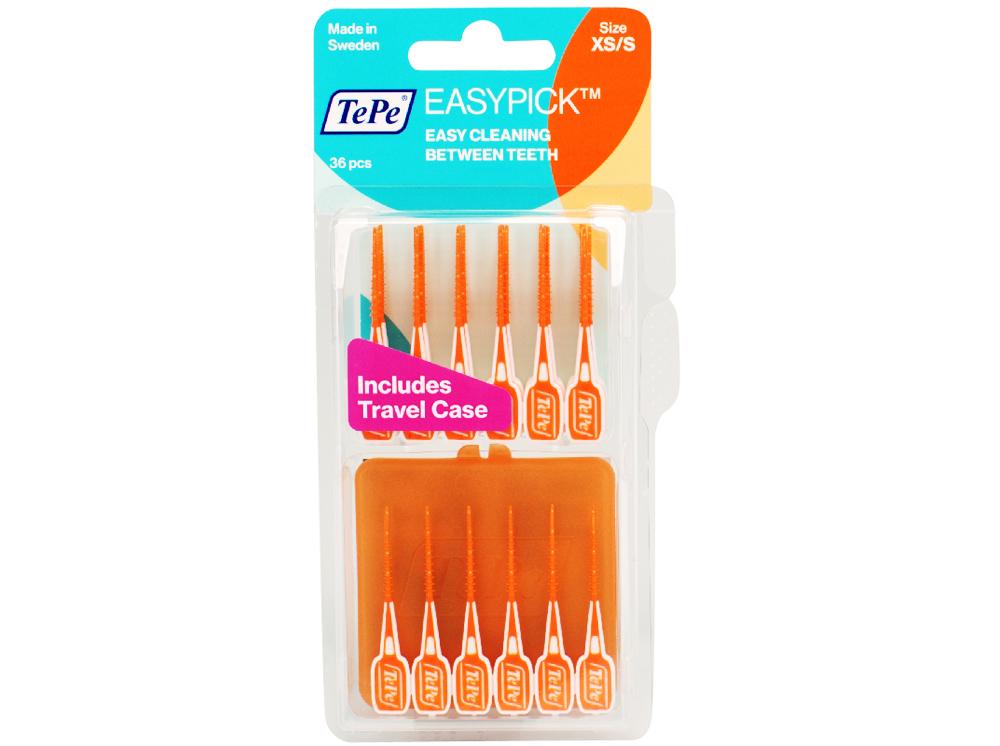 Tepe EasyPick XS/S orange blister 36pcs