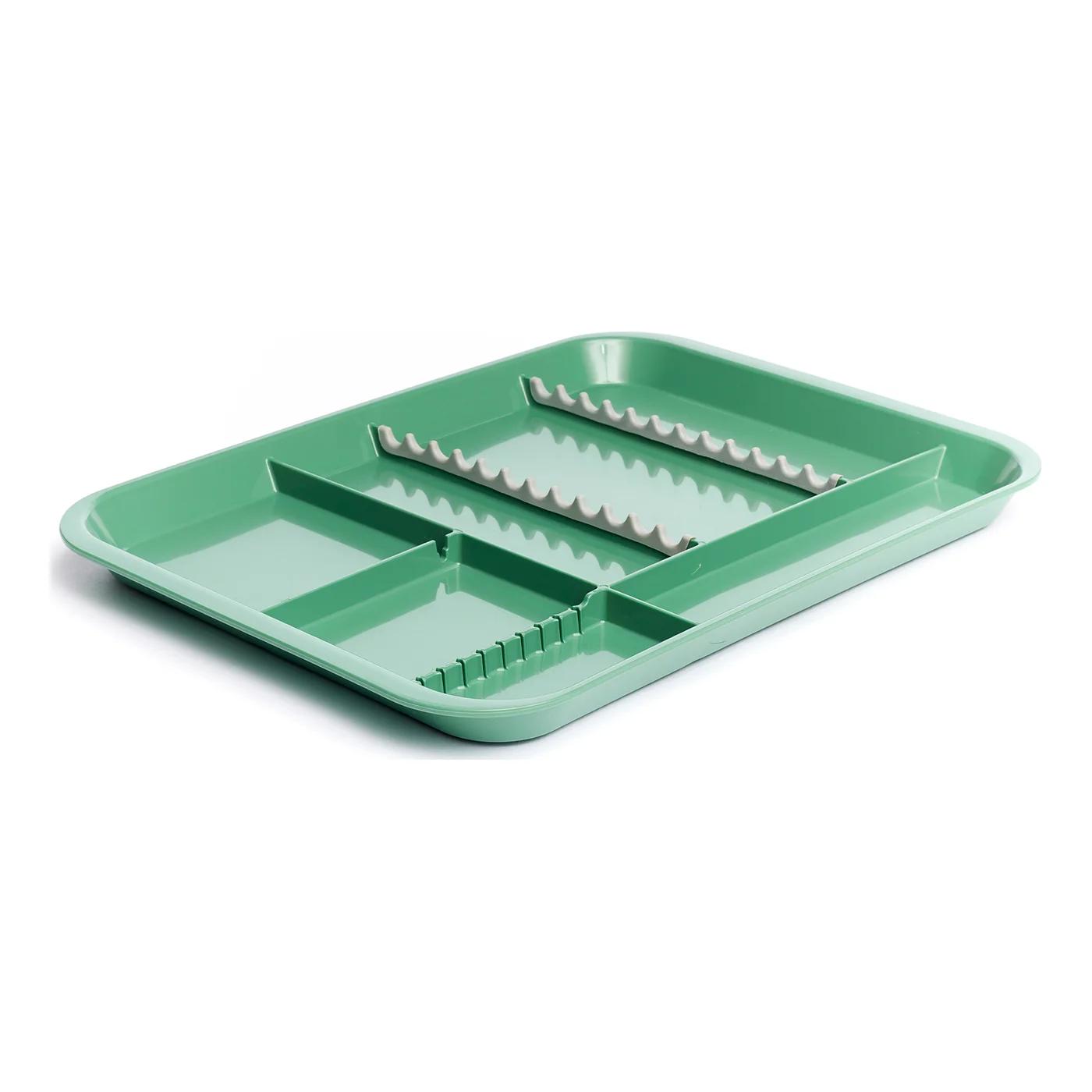 B-Lok Divided Tray Green